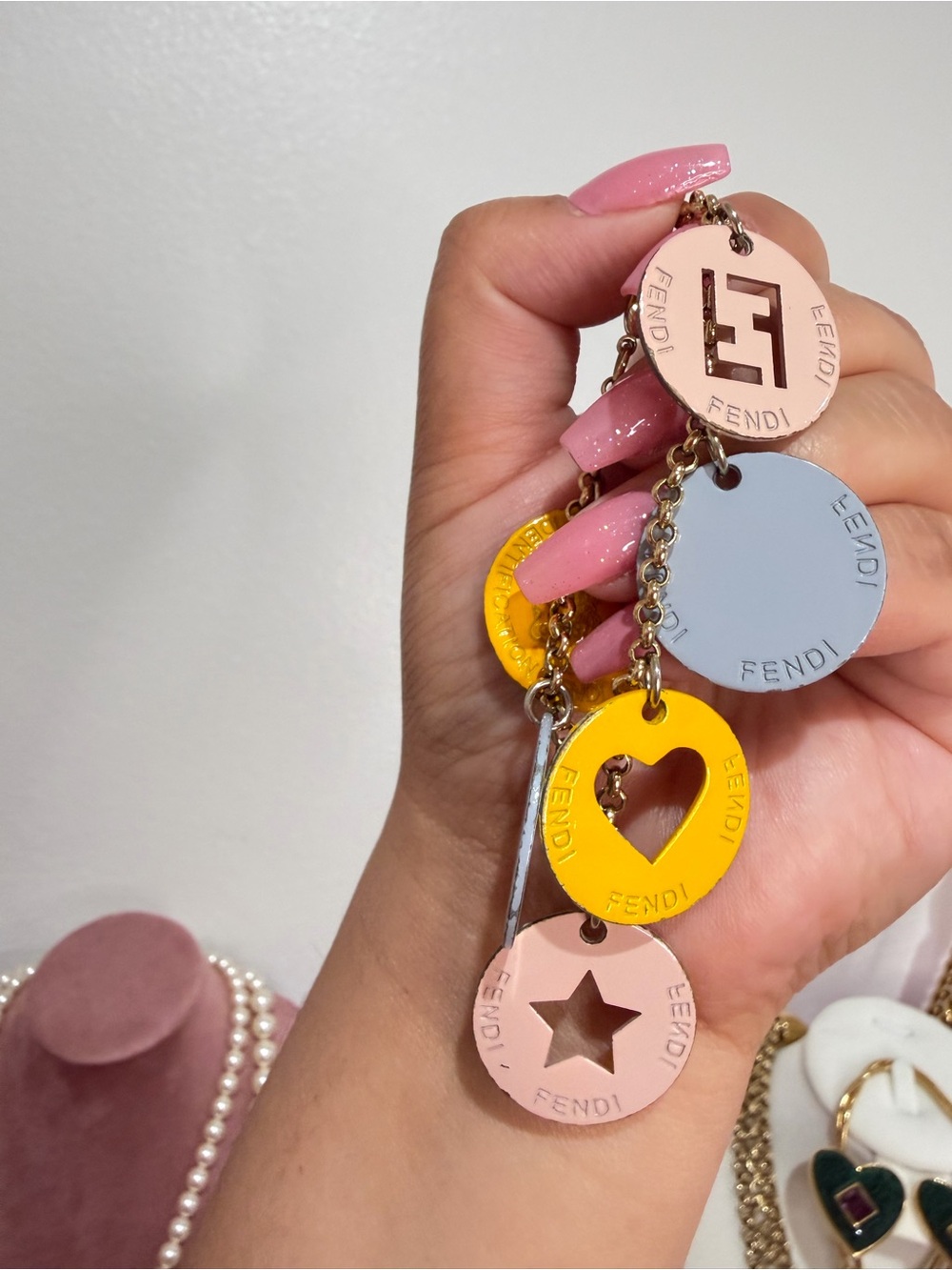 Vintage Fendi Charm Bracelet - Picture 5 of 8